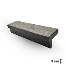 Treppen-Auftritt Impala geflammt - 3 cm Stärke - Pung Steinwerk