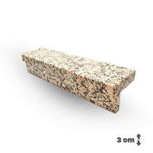 Treppen-Auftritt Olivia Grey geflammt - 3 cm Stärke - Pung Steinwerk