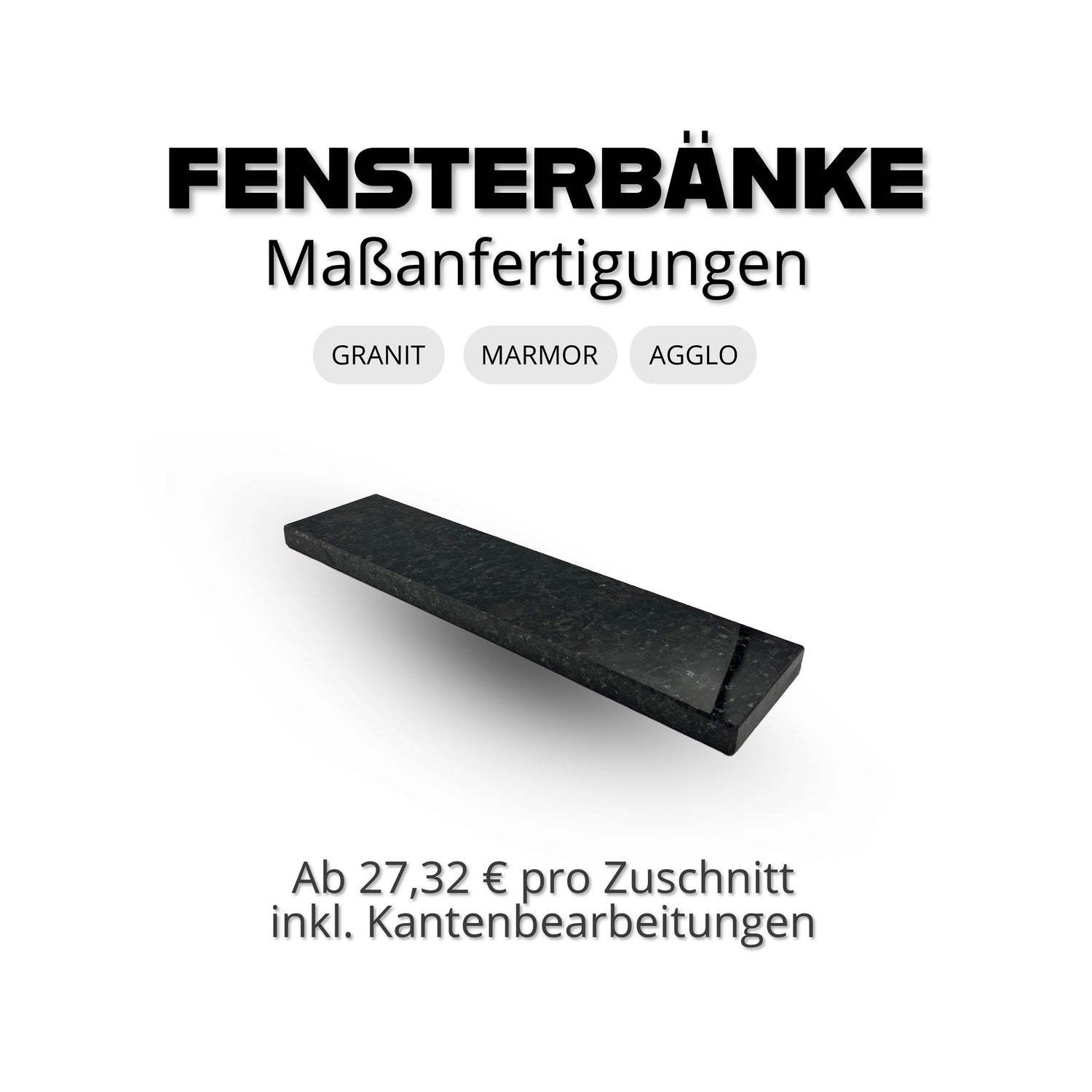 Fensterbänke - Pung Steinwerk