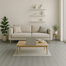 Holzoptikfliese (silbergrau) 20x120 - Bonn – Walkyria Silver - Pung Steinwerk