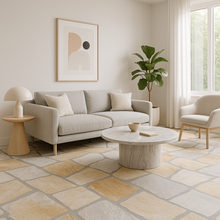 Gobi Yellow Polygonalplatten - Pung Steinwerk