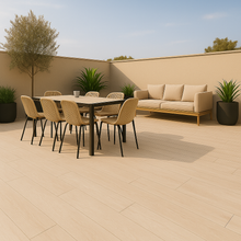 Terrassenplatte in Holzoptik 40x120 - Bonn – 430696 Relax Beige - Pung Steinwerk