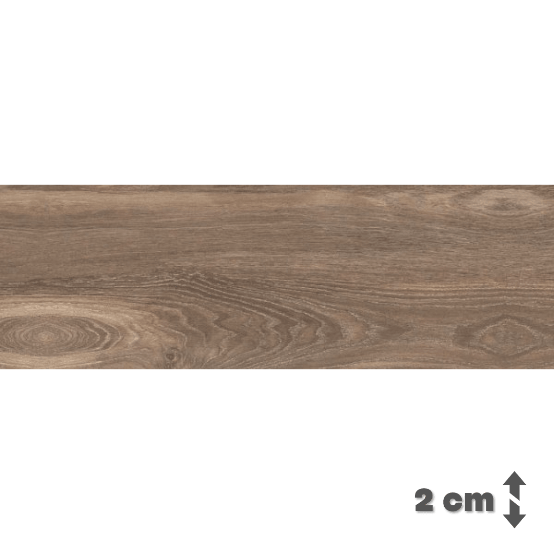 Terrassenplatte in Holzoptik 40x120 - Bonn – 430698 Brown Cherry