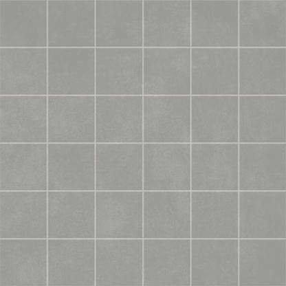 Bodenfliese PR33.M02M 5 x 5 cm - Bonn – Prime Grau Matt Mosaik