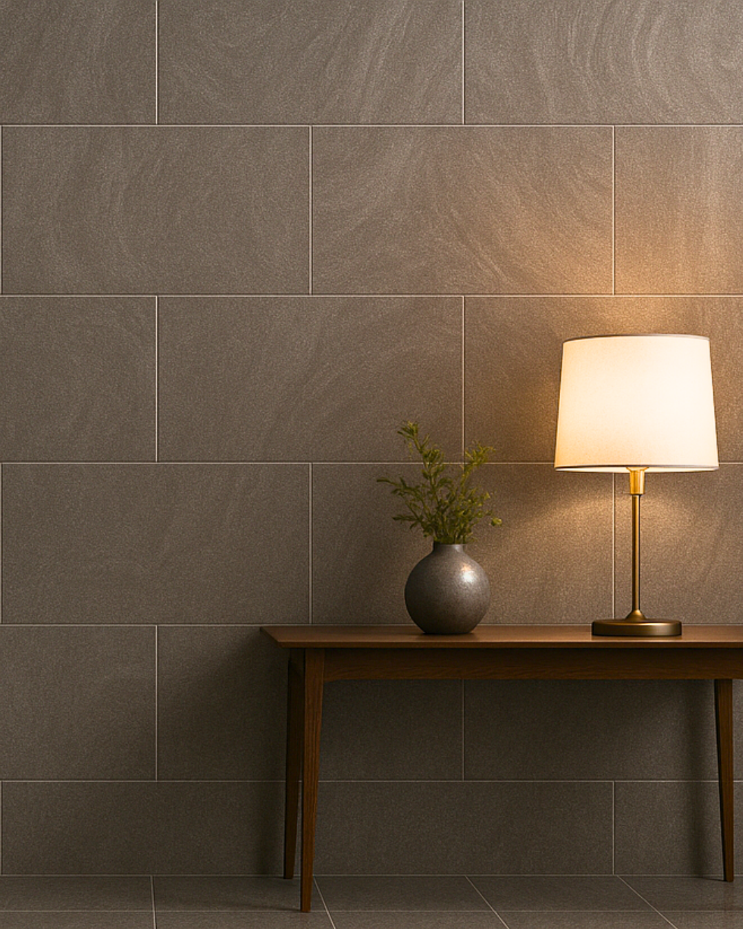 Bodenfliese teilpoliert 45x90 - Bonn – 431918 Evalia anthrazit - Pung Steinwerk