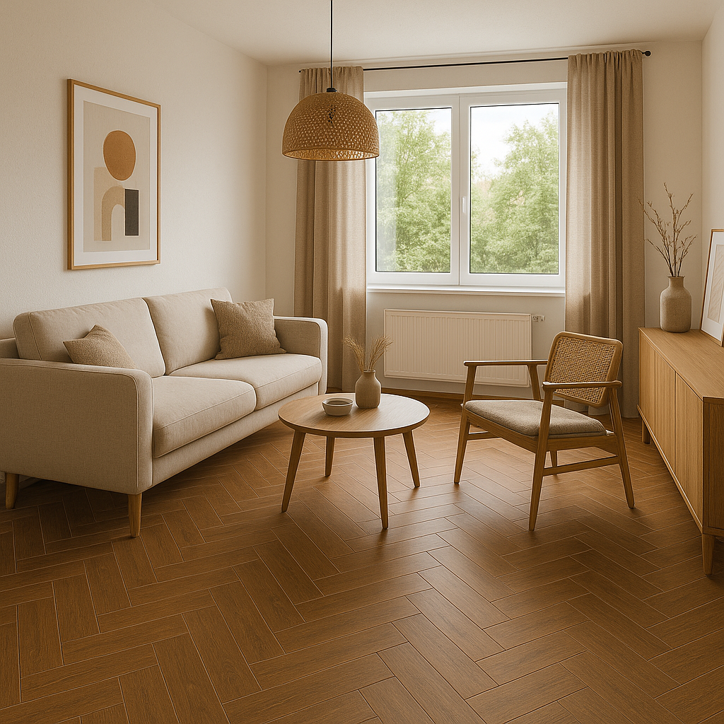 Holzoptikfliese Outlet 15x90 - Bonn – Milton Walnut - Pung Steinwerk
